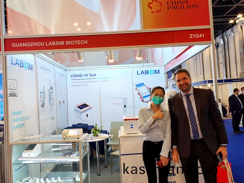 【展會迴顧】藍勃生物精(jing)綵(cai)亮(liang)相(xiang)2022 MEDLAB Middle East